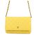Portafoglio a Spalla Chanel Classic Matelassé Giallo