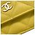 Portafoglio a Spalla Chanel Classic Matelassé Giallo - vista 11