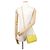 Portafoglio a Spalla Chanel Classic Matelassé Giallo - vista 4
