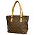 Louis Vuitton Monogram Cabas Piano Tote Bag Braun