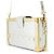 Petite Malle Louis Vuitton Epi Metallic Schultertasche Silber Golden - Ansicht 2