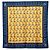 Hermès Sciarpa Hermes Carre 90 LES ARTIFICIERS Blu Multicolore Giallo