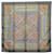 Hermès Sciarpa Hermes Carre 90 QALAMDAN Marrone Multicolore  - vista 1