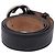 Cinturón Gucci Guccissima con hebilla Interlocking G en cuero negro - vista 2