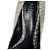 Alexander Mcqueen Croc-Embossed Peep-Toe Pumps in Grey Leather - view 12