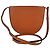 Pochette Small Heel di Loewe in pelle marrone - vista 2