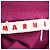 T-shirt Marni con logo in cotone rosa Marrone - vista 4