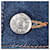 Jeans Regular Fit Acne Studios en denim azul Azul claro - vista 7