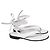 Sandali piatti con lacci Tod's in pelle bianca Bianco Crudo