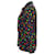 Yves Saint Laurent Chemisier Saint Laurent S/S 1979 Cosmic Print en soie noire  - vue 2