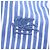 Camicia Etro a righe con logo ricamato in cotone azzurro Blu Blu chiaro - vista 6