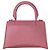 Borsa Hourglass XS di Balenciaga in glitter rosa - vista 3
