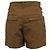 Short plisado Fairy en algodón marrón Isabel Marant Castaño Roja - vista 3