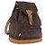 Louis Vuitton Montsouris Monogram MM Marrone