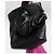 Balenciaga Borsa in pelle nera con foro circolare Nero - vista 5