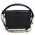 Borsa a tracolla Dior Lady Dior Millie in agnello Nero