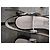 Nine West Sandali Piatti in Pelle Marrone Nero - vista 10