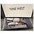 Nine West Sandali Piatti in Pelle Marrone Nero - vista 6