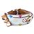 Bracciale Louis Vuitton Monogram Multicolore Murakami Pelle Bianca Bianco D'oro