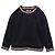 Burberry Stricksweatshirt Black Baby TB Monogram Schwarz