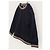 Burberry Stricksweatshirt Black Baby TB Monogram Schwarz - vista 2