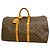 Borsa Boston Louis Vuitton Monogram Keepall 55 Marrone