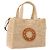 Louis Vuitton OnTheGo Tote By The Pool aus Häkel-Raffia MM Beige