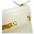 Borsa a tracolla Manhattan Mini in pelle Saint Laurent Paris Bianco - vista 6