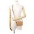 Borsa Yves Saint Laurent in pelle beige - vista 4
