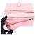Cartera larga Hermès Bearn Soufflé en Rose Sakura Rosa - vista 6
