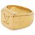 Anello sigillo Louis Vuitton placcato oro D'oro - vista 3