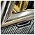 Borsa a tracolla con catena Louis Vuitton Epi Twist MM Nero - vista 15