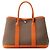 Hermès Borsa Tote Hermes Garden TPM Arancione Taupe