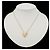 Collana Louis Vuitton LV&ME V Initial Pendant D'oro - vista 7