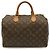 Borsa Louis Vuitton Monogram Speedy 30 Marrone - vista 2