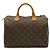 Borsa Louis Vuitton Monogram Speedy 30 Marrone