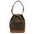 Borsa a Spalla Louis Vuitton Monogram Noe Marrone - vista 2