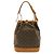 Borsa a Spalla Louis Vuitton Monogram Noe Marrone