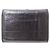 Cartera tríptico de cuero negro Saint Laurent - vista 2