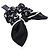 Scrunchie in seta Louis Vuitton in Noir Nero - vista 2