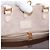 Borsa Tote Louis Vuitton Onthego MM Monogram Empreinte Marrone Beige - vista 9