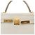 Hermès Borsa Hermes Kelly 32 Evercolor Beton Bianco - vista 8