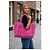 Chanel 19K Large Giant Logo Borsa Tote in Tweed Rosa Gold hardware - vista 3