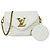 Louis Vuitton New Wave Multi Pochette in pelle trapuntata Bianco