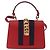 Cintura Gucci Sylvie in pelle Rosso - vista 2