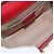 Cintura Gucci Sylvie in pelle Rosso - vista 5