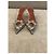 Amina Muaddi Begum Décolleté PVC Trasparente Cristalli Metallico Silver hardware - vista 5