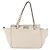 Tote Valentino Garavani Rockstud en cuir souple Small Blanc