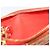 Louis Vuitton Pochette clés NM Monogram Vernis Patent Leather Naranja - vista 6