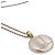 Collana con catena e placca tonda Chanel Coco Mark - vista 4
